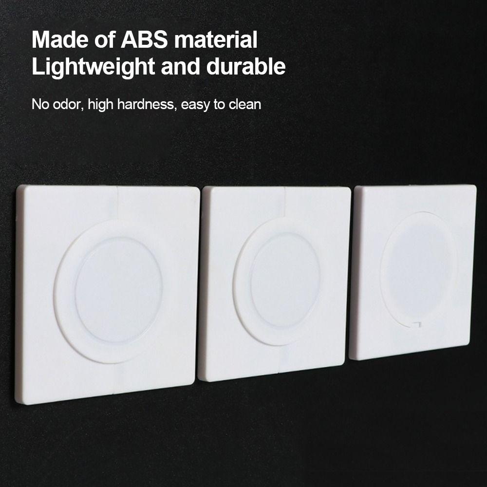 86Type Wall Hole Cover Easy Install Hole Cap Creative Air-conditioning Dust Plug  Pipe Sealing