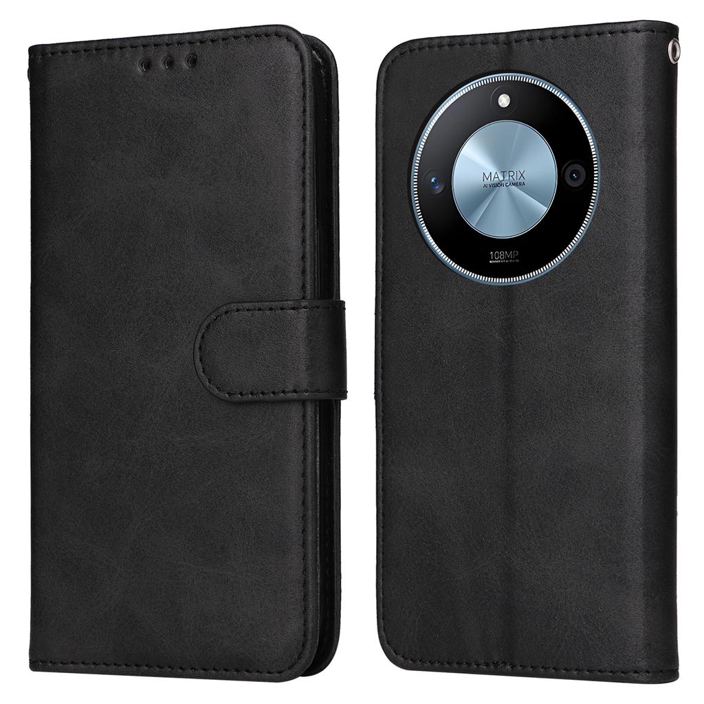 For Honor X60 5G Case Wallet PU Leather Folio Flip Phone Cover