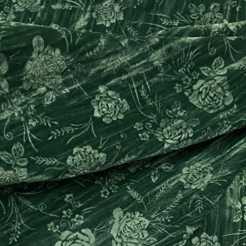 Tkanina Żakardowa Aksamitna Brokatowa z Motywem Kwiatu Róży na Metr, Tkanina Wytłaczana do Szycia DIY Spódnicy, Cheongsamu, Odzieży, Szerokość 135cm