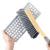 Long Handle Dust Removal Brush with Sponge Grip
