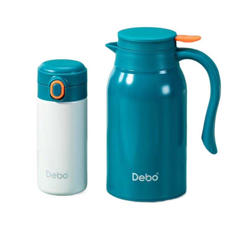 Debo Portable Ceramic & Stainless Steel Cup and Pot Set