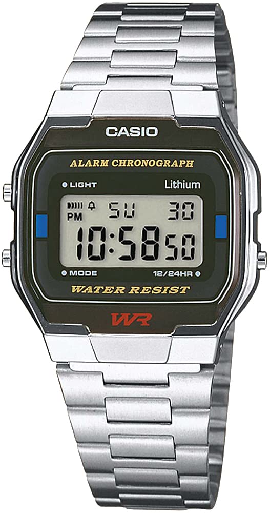 

[Casio] CASIO Digital Watch Vintage Series A163WA-1QES Men s Women s Kids Silver