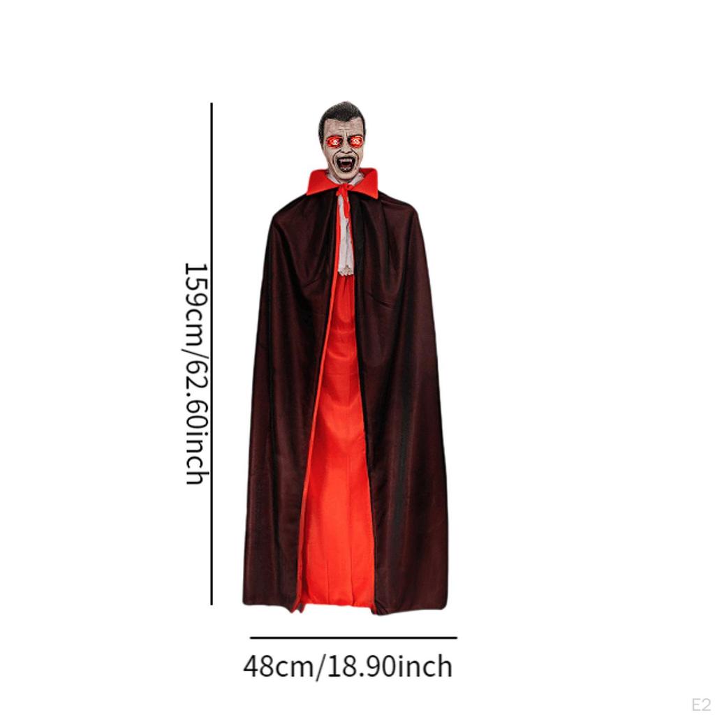 Halloween Hanging Decoration, Haunted House Prop, Practical Easy to Use Scary Sounds Party Decor