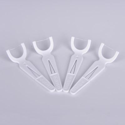 30Pcs/Box Sticks Health Tooth Clean Picks Dental Floss Flosser Toothpicks