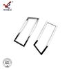 For Mitsubishi Delica D5   Car Chrome Rear Reflector Fog Light Lamp Cover Trim Bezel Frame Car Styling