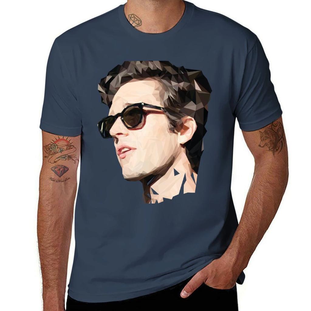 Niedrig(Isch)Poly Brandon Flowers T-Shirt Festliches Einfaches T-Shirt