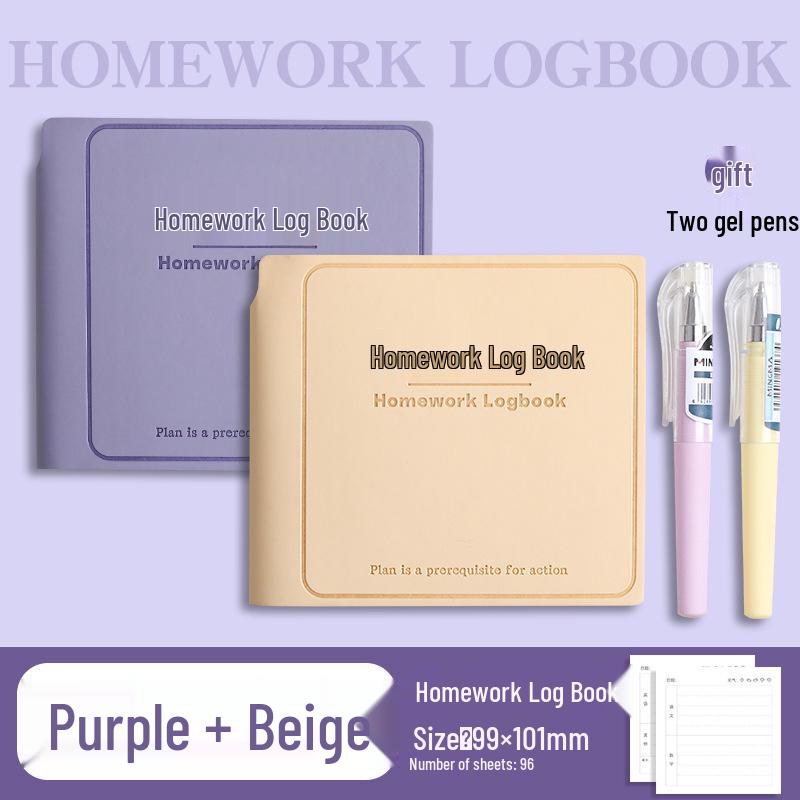 Grade 1 Mini Homework Pocket Notebook for Primary Students