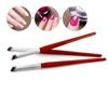 2pcs/set Nail Art Brush UV Gel Painting Drawing Manicure Pen Tools DIY Accessory Pigment Gradient Pen Nail Painting
