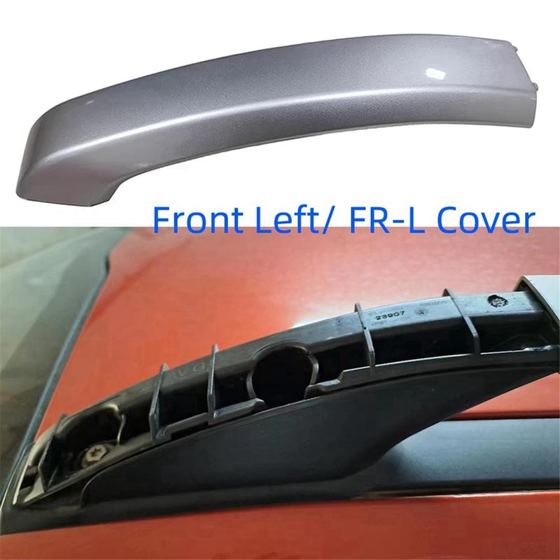 For Peugeot 2008 MK1 2013-2018 Car Roof Rail End-Cap Rack Base Covers Luggage Rack Cover Rear Left