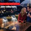 Clip-on LED Solarleuchte Smart Human Induction Outdoor Gartenleuchte Wasserdichte Außenlampe für Zelt Garage Hof Hohe Helligkeit