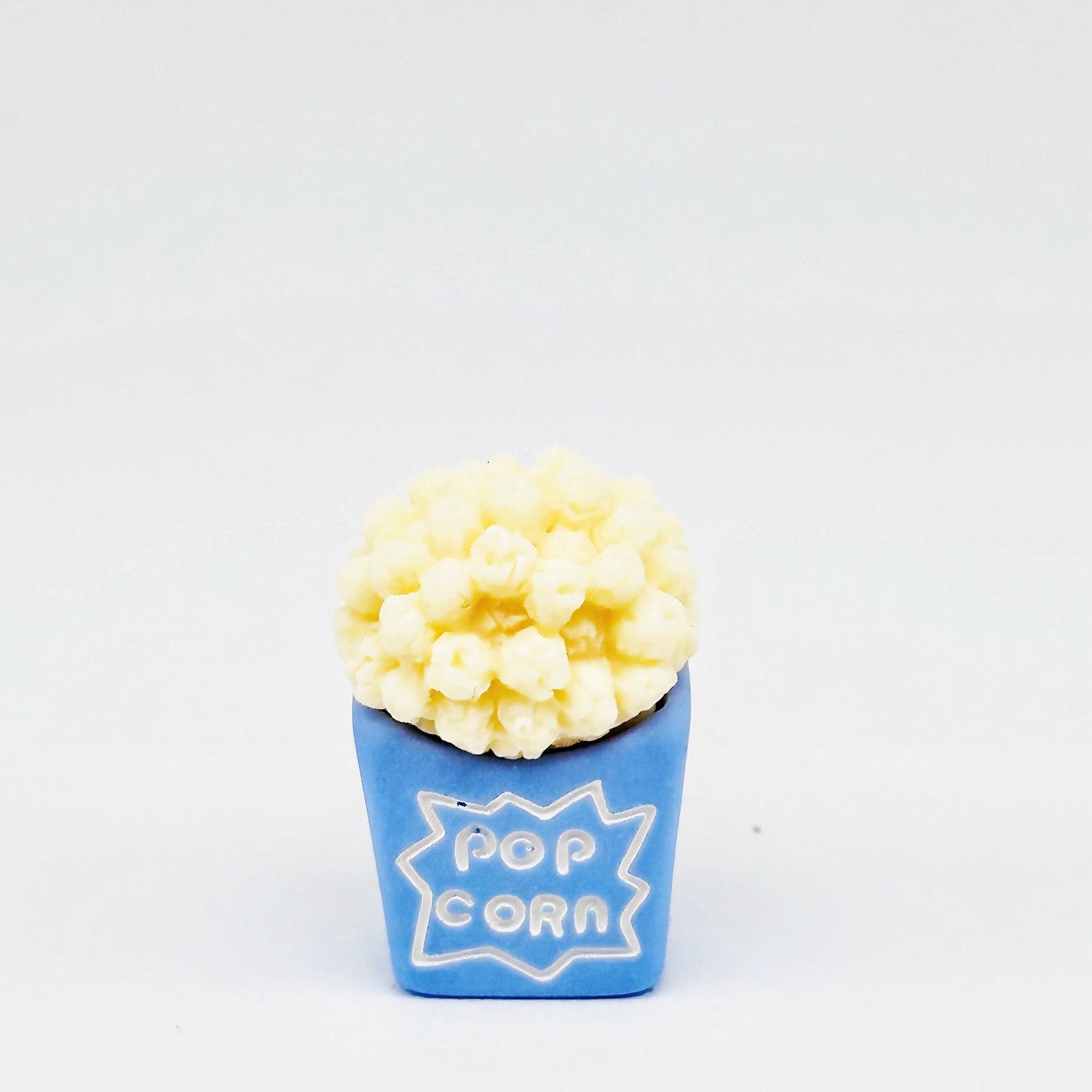 

Mini Popcorn DIY Jewelry Toy Pendant - Cartoon Figurine, Cultural Food Accessory