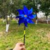 Colorful Polka Dot & Stripe Sequin Pinwheel Toy for Kids - Outdoor Fun