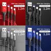 YKGBU1 USB Car 3-in-1 Phone Charging Cable Auto Accessories For Citroen C1 DS3 C2 C3 Vts C4 Saxo C4L C5 C6 C8 Xsara C3-XR Picasso SEGA