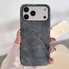 Luxusní Retro Denim Tie Dye Látkový Kryt Pro iPhone 17 Air 16 15 14 Plus 13 12 11 Pro Max 17Pro Bezrámečkový Nárazuvzdorný Pevný Kryt