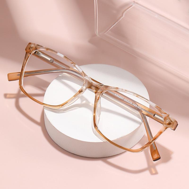 Fashion Reading Glasses With Inserted Spring Legs And High-definition Blue Light Shavings Reading Glasses 2207