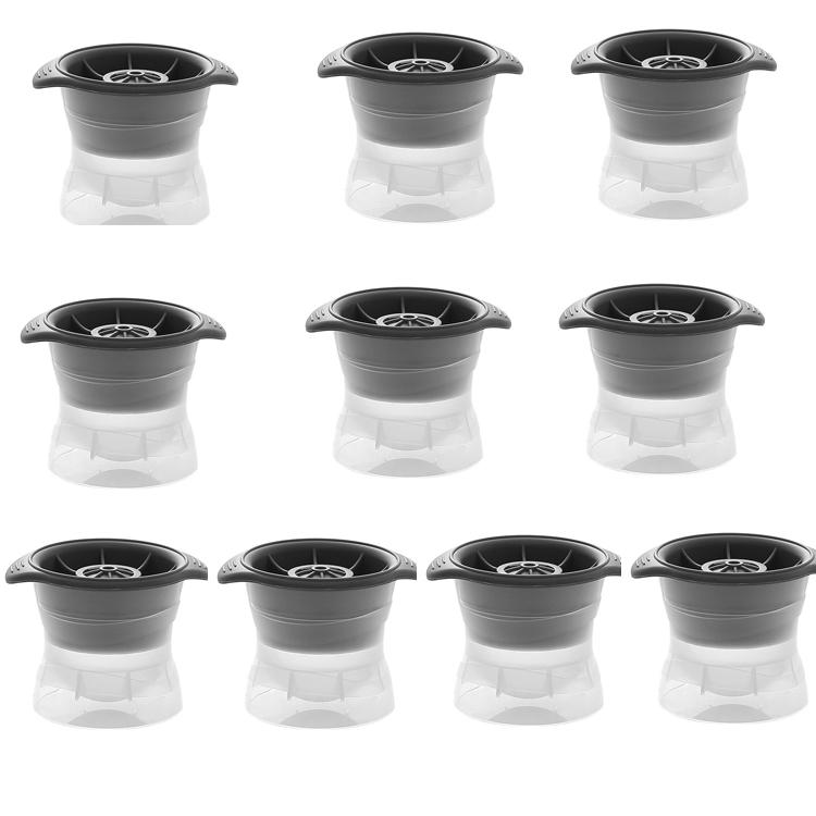 Silicone Ice Hockey Cube Mold Ice Grid Circular Ice Box Food Grade Silicone Whiskey Ball Ice Maker For Home Bar Kitchen Tools