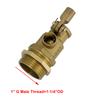 1" Male Thread Float Ball Valve Floating Ball Stainless Steel Water Sensor