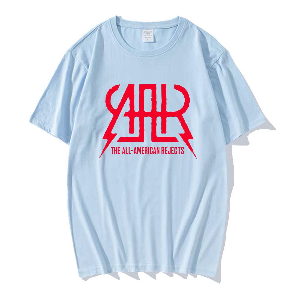 The All-American Rejects Logo Print T-shirt Cotton Short Sleeve Men/Women Tshirts Streetwear Street Style Graphic T Shirt