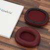 Geekria Elite Earpads Compatible with Bang & Olufsen Beoplay H95 (1266100) Headphones, Lambskin Ear Pads/Ear Cups (Red)