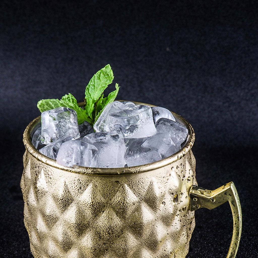 Mule Mug 530ml Hammered Sturdy Water Cup for and Cold Milk Kitchen