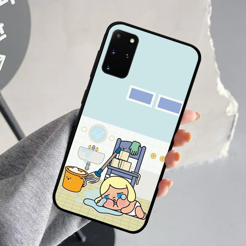 Cute C-Crybaby Doll Phone Case For Samsung S 9 10 20 21 22 23 30 23plus Lite Ultra FE S10lite Fundas