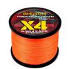 1000M 4 Strands Braided Fishing Line Multifilament Threads X4 Carp PE Wire 10-80LB 0.11MM-0.50MM