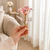 Colorful Rainbow Artificial Rose Flower, Faux Crystal Forever Preserved Flower, Eternal Rose Gifts for Grandma Daughter Wife Girlfriend