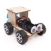 Stem Educational Wind Powered Off-road Vehicle Diy Wooden Model Kit For Children Science Experiment