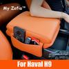 For Haval H9 II 2nd 2024 2025 Car Central Armrest Box Raised Pad Protective Cover Supplies Armrest Height Increase Accessories