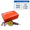 High-Precision Lever Dial Indicator Set: 0-10mm Range with Universal Base and Calibration Head