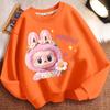 Loose Round-neck Hoodies for Children, Fashionable Long-sleeved and Cute Round-neck Hoodies for Boys and Girls In Spring, Autumn and Winter