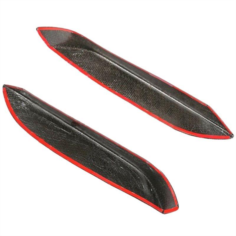 Vielseitige Frontstoßstangen-Seitenflaps Canards Lippen-Spoiler aus echtem Carbon für BMW F80 M3 F82 F83 2015-2018