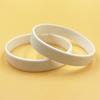 SW 2 PZ Braccialetto in Silicone Personalizzato Cinturino da Polso Colore Solido Cinturino da Mano Casual Anello di Gomma Braccialetto Sportivo in Gel di Silice Cinturino da Polso