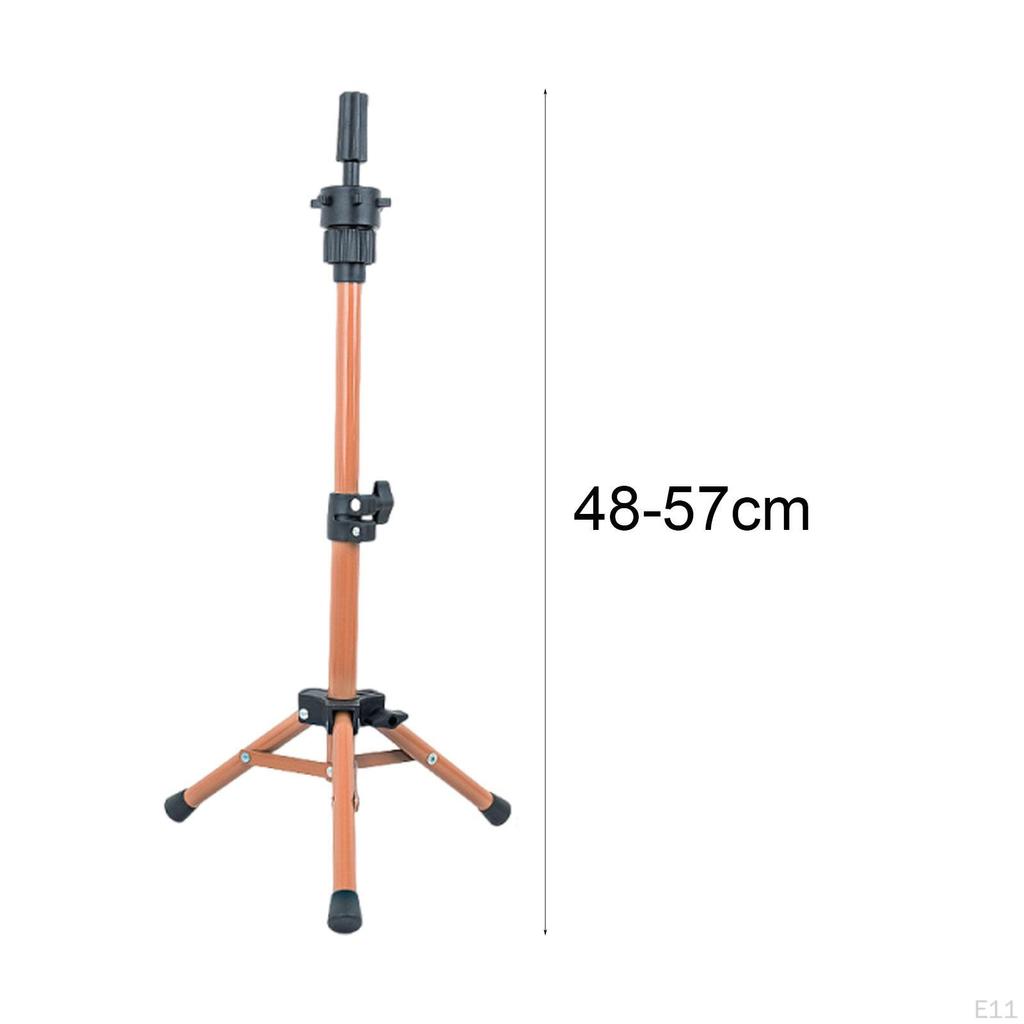Mannequin Head Stand Adjustable Durability, Sturdy Premium Practical, Professional, Easy to Use Wig