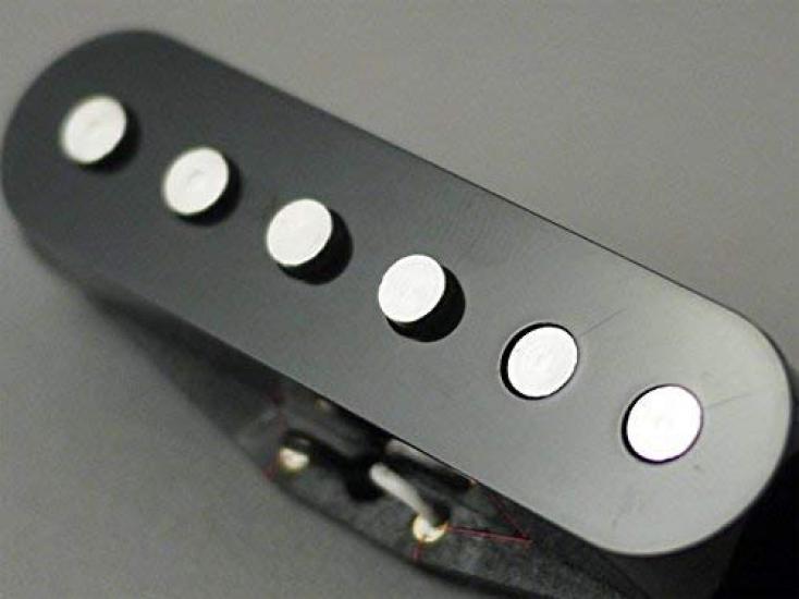 

[GOTOH Pickups] Made in Japan Stratocaster ST-Custom Single Pickup with Neck Mount and Black Cover (No Package) GTPU-ST-CTM-N-NP