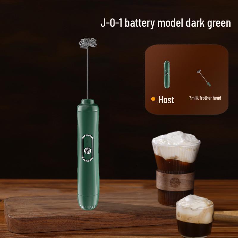 Portable Rechargeable Handheld Electric Milk Frother & Coffee Mixer