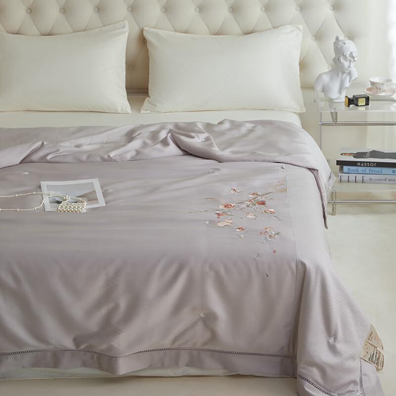 FIRS Tencel Cotton Mulberry Silk Duvet with Suzhou Embroidery