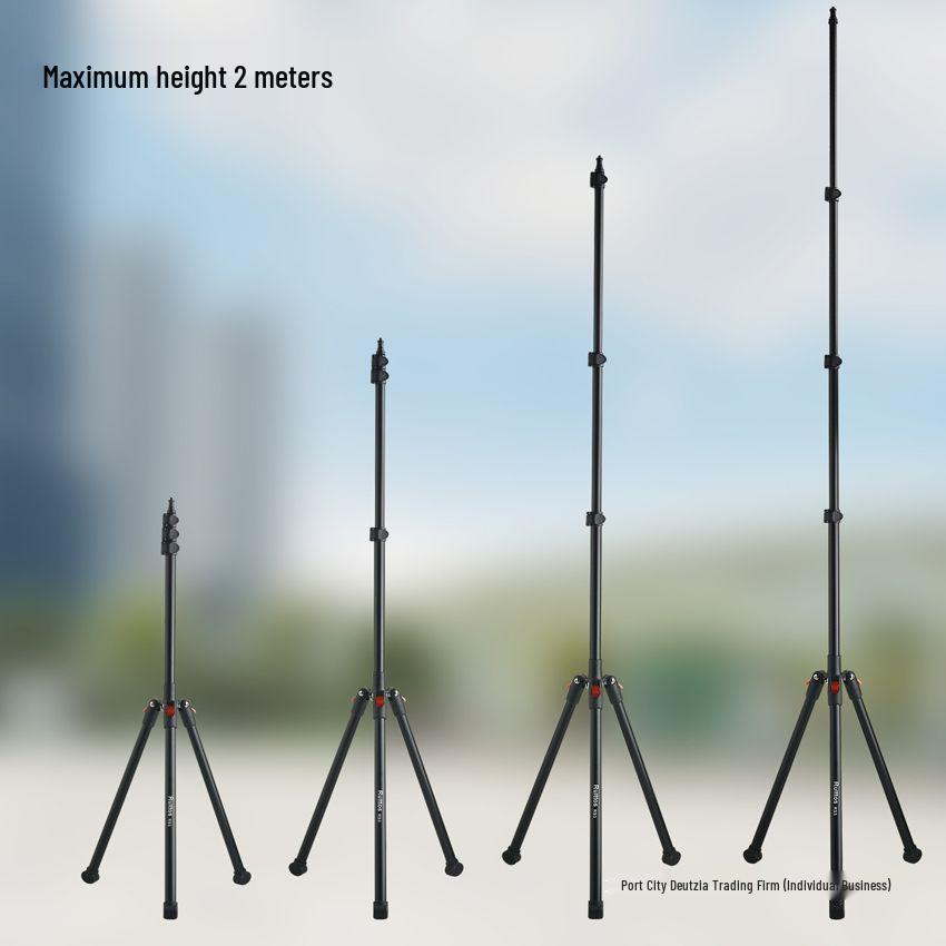 Portable Foldable Tripod Light Stand for Photography and Streaming