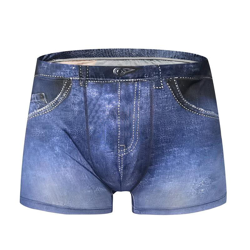 

Мужские эластичные брифы с цифровым принтом, средней посадки, тонкого кроя, дышащее нижнее белье, быстросохнущие дышащие брифы XXXXL