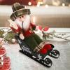 Tabletop Ornament Christmas Statue Collectible Photo Props Crafts Figurine Artwork for Hotel Housewarming Bar Bookshelf Desk