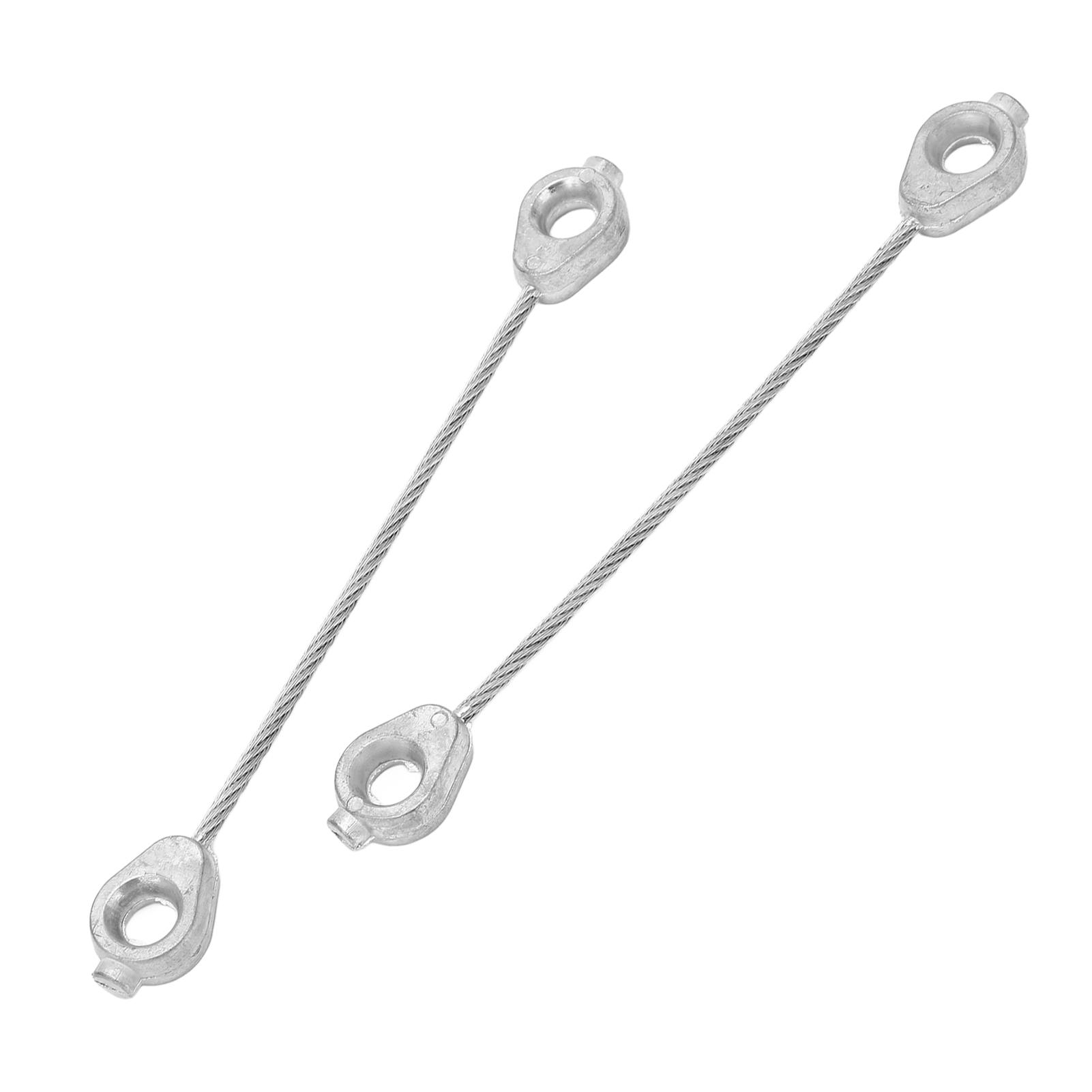 

Pair Deck Lift Brake Cable 946 0970 Replacement for Cub Cadet RZT17 RZT22 RZT42 RZT50