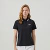 SUPERIOR Women'S Pq Basic Collared T-Shirt Black (Iwpfttp20139)