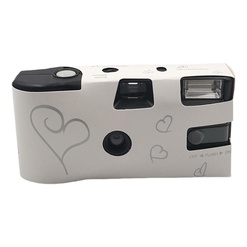 

Disposable 27 Sheet Exposure Film Camera 35mm Single Time Use for Special Event Instantly Flash Included 1