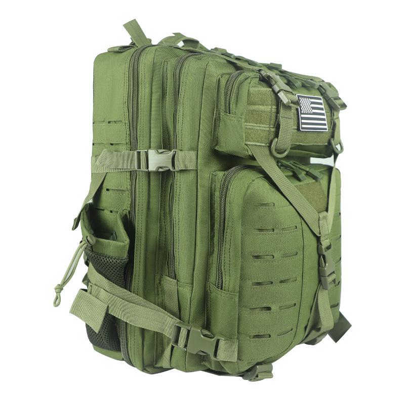 Tactical Camouflage Oxford Cloth Backpack - Large Capacity for Outdoor and Training 45L