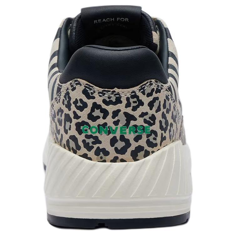 Converse Wave Trainer Leopard Unisex Sneakers Cream Black Vintage-White A14288C