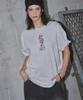 Ledeoli Drag-On Oversized Short Sleeve Tee [White]