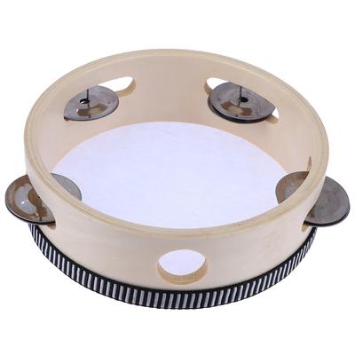 1 db 15 cm-es fa tambura dob gyerekeknek kézi dob ütőhangszerek hangszerek játékok gyerekeknek oktatási játékok