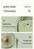 Portable USB Desktop Mini Fan with Light - Strong Wind & Low Noise for Office or Dorm