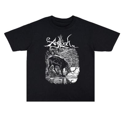 2025 Summer Doom Metal Rock Agalloch Agalloch Wood Band Printed Cotton Men's and Women's T-shirt High Quality Short Sleeve Men T