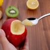 Stainless Steel Sawtooth Scraping Grapefruit Spoon Kiwi Mango Scoop Fruit Tool Baby Food Processer